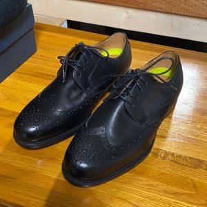 Black loafers Florsheim dress shoe